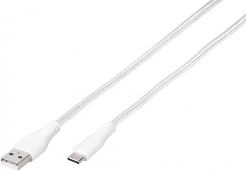 Vivanco кабель USB-C - USB-A 1,5m, белый (61696) image 1