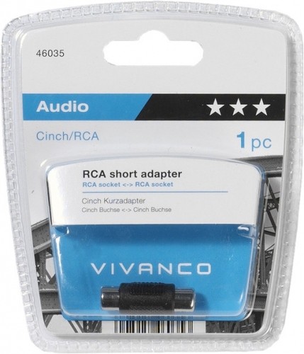 Vivanco adapteris RCA - RCA (46035) image 1