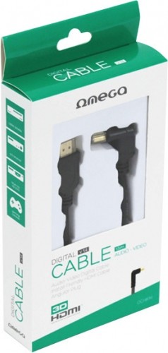 Omega кабель HDMI-HDMI 5 м изогнутый (41854) image 1