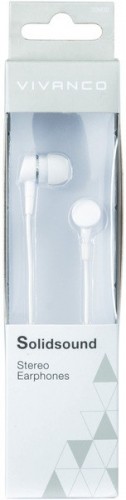 Vivanco austiņas Solidsound, baltas (38902) image 1