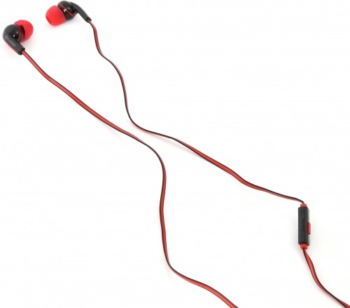 Platinet austiņas ar mikrofonu Sport PM1031, sarkanas (42945) image 1
