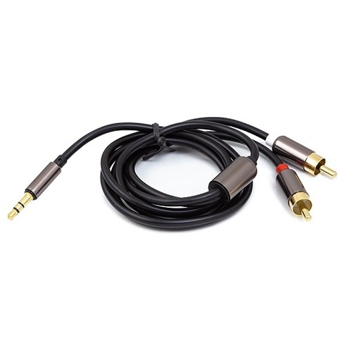 EXD Audio Cable 3.5mm Stereo jack - 2x RCA, 1.5 m image 1
