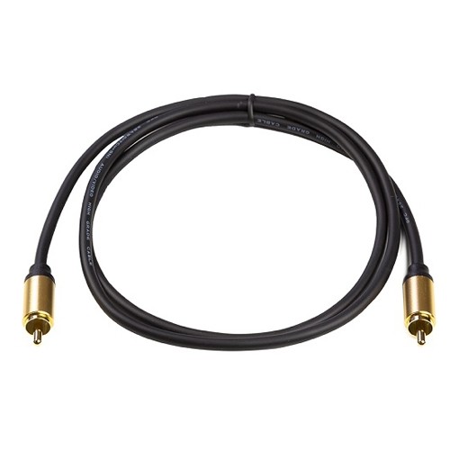 EXD Coaxial Cable RCA 26AWG, 1m image 1