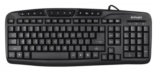 Activejet K-3113 membrane wired keyboard image 1
