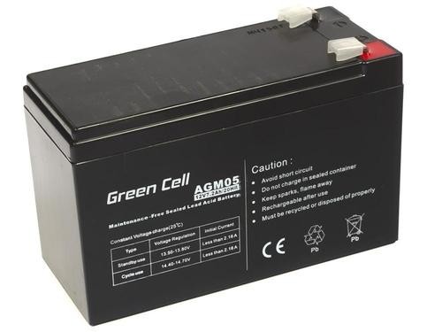 Green Cell AGM05 UPS battery Sealed Lead Acid (VRLA) 12 V 7.2 Ah image 1