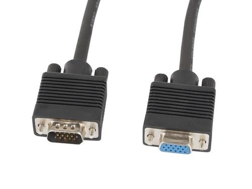 Lanberg CA-VGAC-10CC-0018-B+ VGA cable 1.8 m VGA (D-Sub) Black image 1