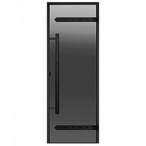 HARVIA LEGEND STG 8 x 21 (D82102ML) 790x2090 mm, Grey glass sauna door image 1
