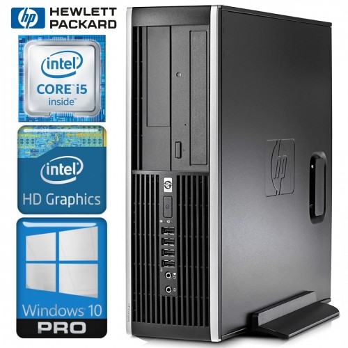 Hewlett-packard HP 8200 Elite SFF i5-2400 16GB 480SSD+2TB WIN10PRO/W7P image 1