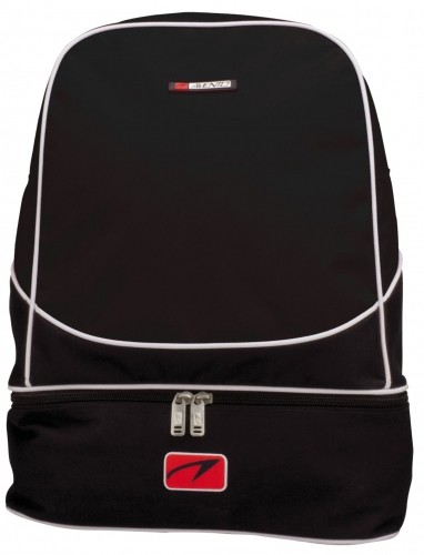 Sports backpack AVENTO 50AC Black/White/Red image 1