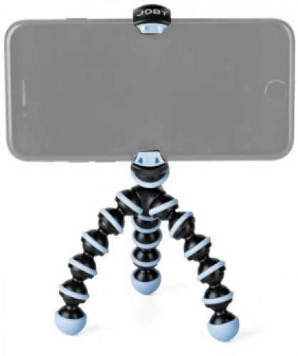 Joby statīvs GorillaPod Mobile Mini, melns/zils image 1