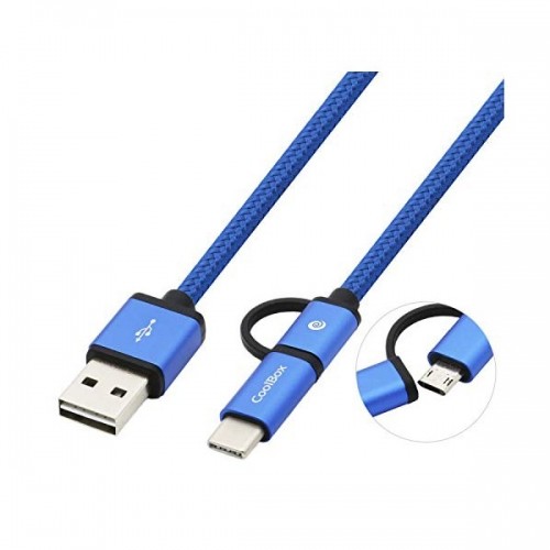 Uzlabots Sienas USB C CoolBox COO-CAB-U2MC image 1