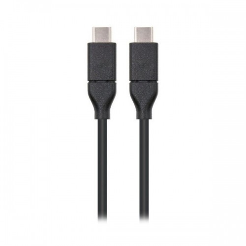 USB-C 3.1 Kabelis NANOCABLE 10.01.4101 Melns (1 M) image 1