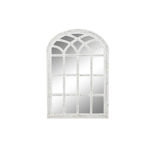 Sienas spogulis DKD Home Decor Balts Stikls Koks MDF (81 x 3 x 121.5 cm) image 1