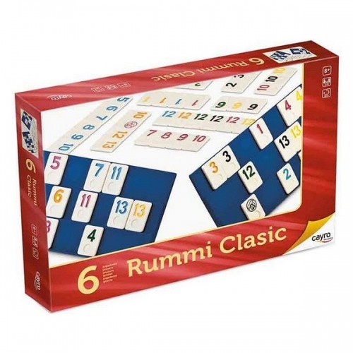 Настольная игра Rummi Classic Cayro (ES-PT-EN-FR-IT-DE) (ES-PT-EN-FR-IT-GR) (35 x 26 x 6 cm) image 1