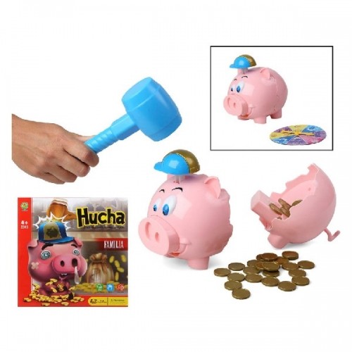 Bigbuy Fun Izglītojošā Spēle Piggy bank (27 x 27 cm) image 1