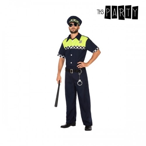 Bigbuy Carnival Маскарадные костюмы для взрослых Полиция (3 Pcs) image 1