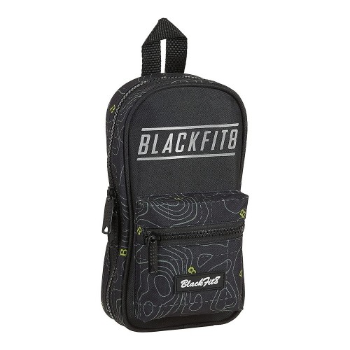 Пенал-рюкзак BlackFit8 Topography Чёрный Зеленый (33 Предметы) image 1