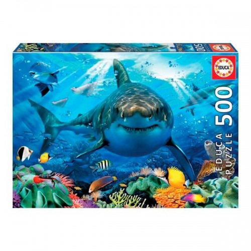 Puzle un domino komplekts White Shark Educa (500 pcs) image 1