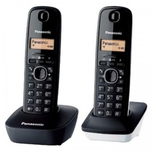 Беспроводный телефон Panasonic Corp. KX-TG1612SP1 Белый Чёрный (2 Pcs) image 1