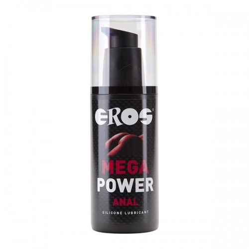 Lubrikants uz Silikona Bāzes Eros Mega Power Anal (125 ml) image 1