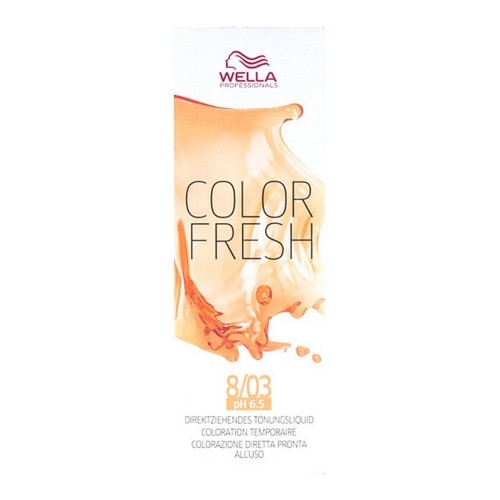 Vidēji Noturīga Tinte Color Fresh Wella Nº 8/03 (75 ml) image 1