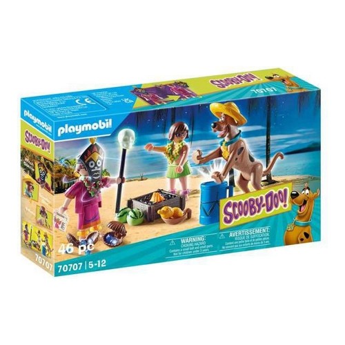 Playset Scooby Doo Aventure with Witch Doctor Playmobil 70707 (46 pcs) image 1