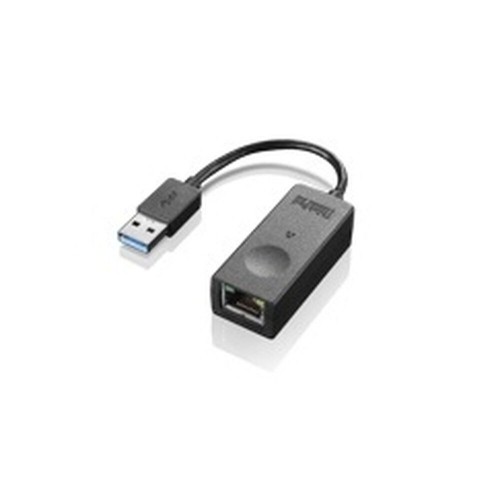 Tīkla uz USB adapteris Lenovo 4X90S91830 USB 3.0 Melns image 1