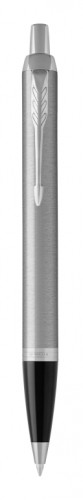 Шариковая ручка Parker IM Essential Stainless Steel CT Medium Blue image 1