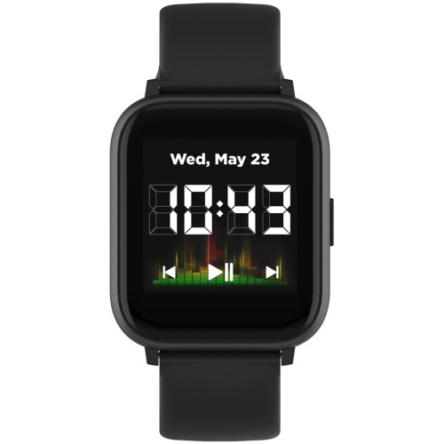 Canyon Smart watch, 1.4inches IPS full touch screen, with music player plastic body, IP68 waterproof, multi-sport mode, compatibility with iOS and android, , Host: 42.8*36.8*10.7mm, Strap: 22*250mm, 45g image 1