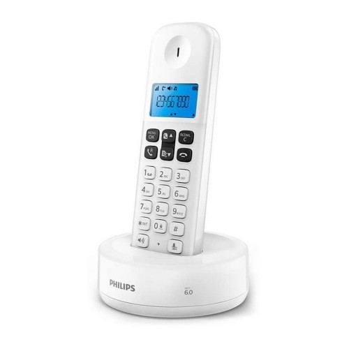 Стационарный телефон Philips D1611W/34 1,6" Белый image 1