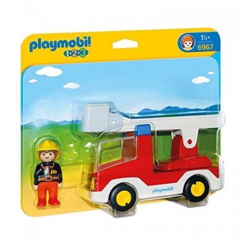 Playset 1.2.3 Fire Truck Playmobil 6967 image 1