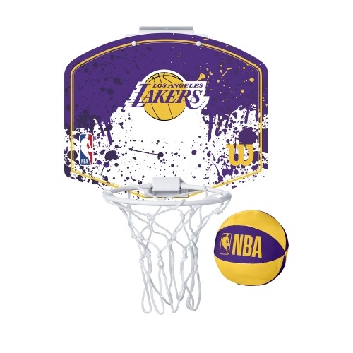 Wilson Basketbola groza komplekts NBA MINI-HOOP  LA LAKERS image 1