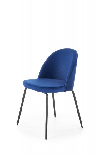 Halmar K314 chair, color: dark blue image 1