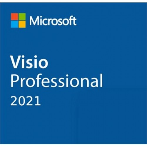 Microsoft Visio Professional 2021 D87-07606 ESD, License term 1 year(s), ALL Languages image 1