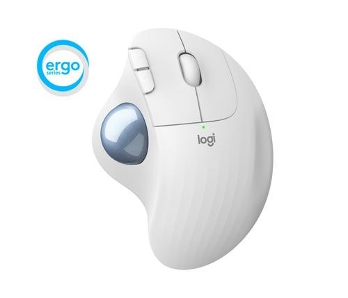 Logitech Ergo M575 for Business mouse Right-hand RF Wireless+Bluetooth Trackball 2000 DPI image 1