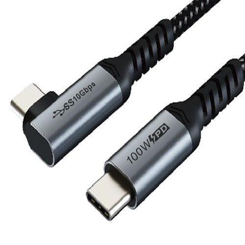 Extradigital Cable USB3.1, Type C - Type C, 10Gbps/100W/20V/5A, 4K/60HZ, 1m image 1