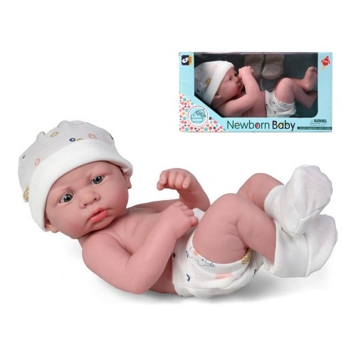 Bigbuy Fun Lelle Zīdainis Newborn Balts (32 x 17 cm) image 1