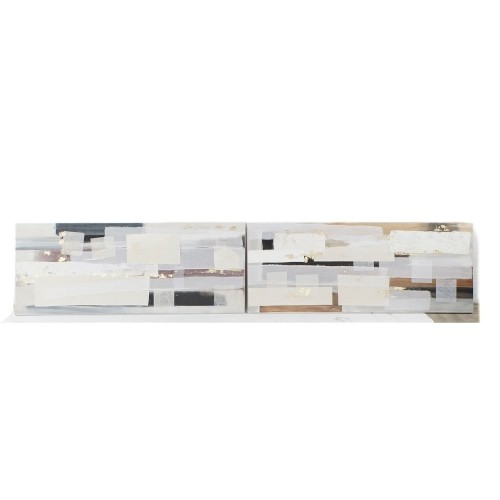 Glezna DKD Home Decor Abstrakts (150 x 3.5 x 60 cm) (2 pcs) image 1