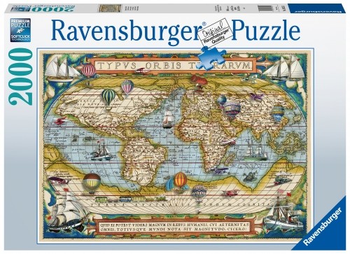 RAVENSBURGER puzle Around the World, 2000gab., 16825 image 1