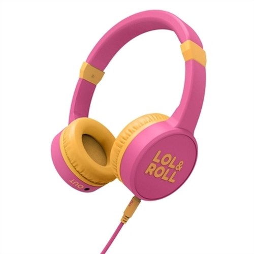 Наушники с микрофоном Energy Sistem Lol&Roll Pop Kids Розовый image 1