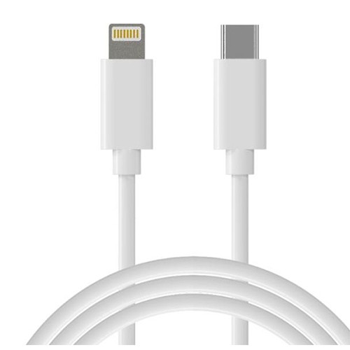Extradigital Cable USB Type C - Lightning, PD, 18W, 1m image 1