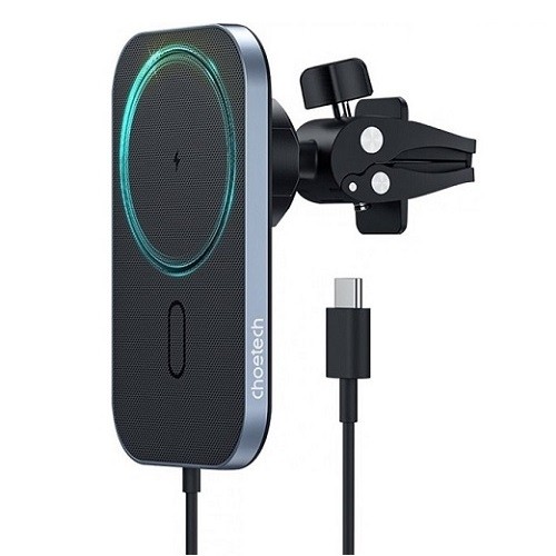 Car phone holder CHOETECH with wireless charging function, 15W, (MagSafe) image 1