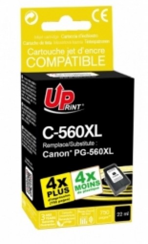 UPrint Canon PG-560XL Black image 1