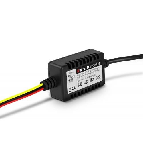 Xblitz R4 POWER power adapter/inverter Indoor 10 W Black, Red image 1