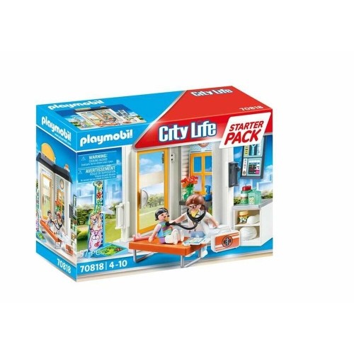 Playset Playmobil City Life Zēni Ārsts 70818 (57 pcs) image 1