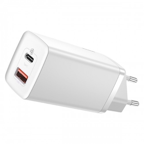 Baseus GaN2 Lite lādētājs USB-C / 65W balts image 1