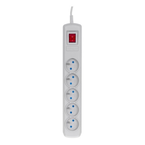 Activejet grey power strip with cord ACJ COMBO 5G/5M/BEZP. AUT/S image 1