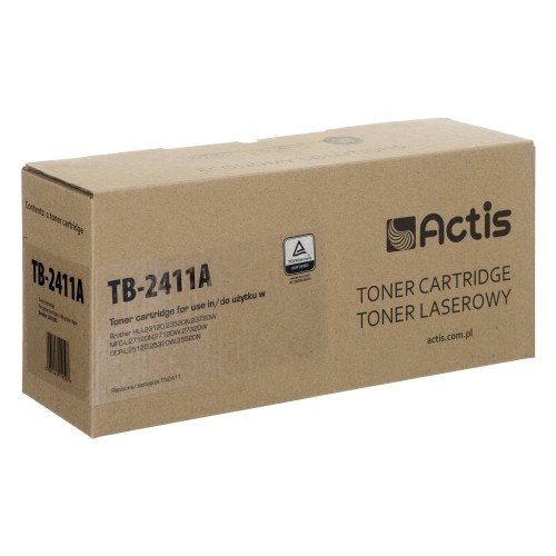 Actis TB-2411A toner for Brother printer; Brother TN-2411 replacement; Standar; 1200 pages; black image 1