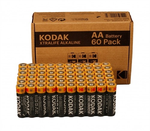 Kodak XTRALIFE alkaline AA battery (60 pack) image 1