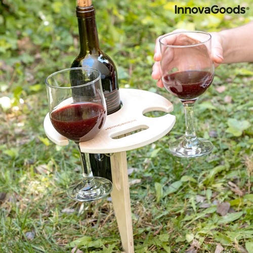Pārnēsājams āra saliekamais vīna galds Winnek InnovaGoods image 1